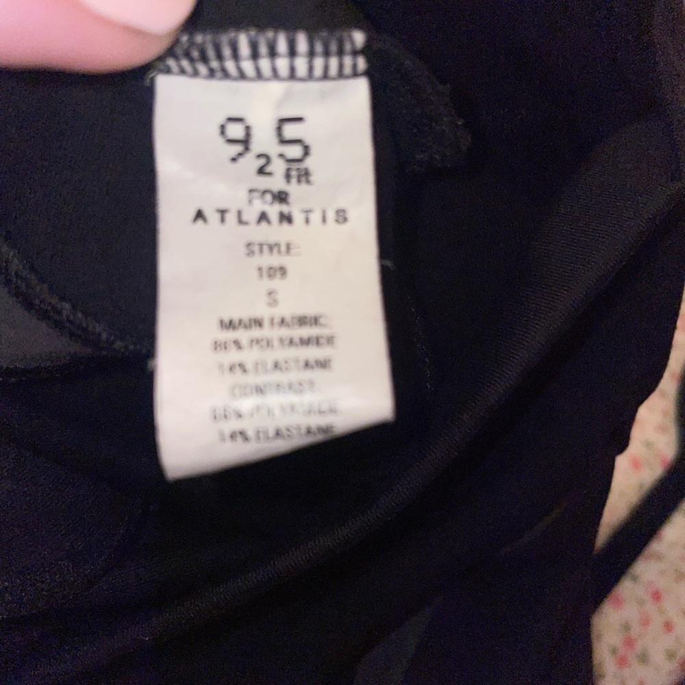 925 Fit Max‎ & Me sport black leggings size small - Picture 5 of 6